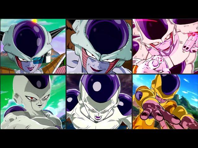 All Frieza Transformation so far - Dragon ball sparking zero