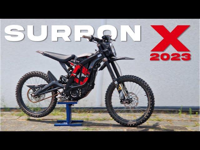 NEUES *2023* Surron X Elektro Dirt Bike || Unboxing, Test & Review