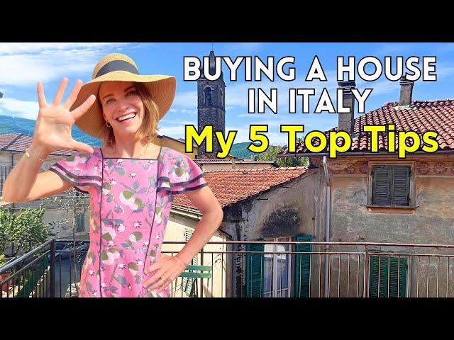 I Bought a Little House in Italy | My Top 5 Tips if you're thinking of buying a house in Italy