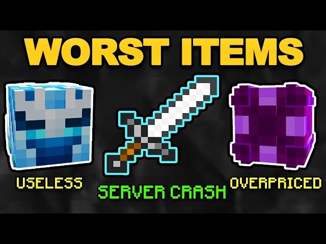 Top 3 Bad and Overpriced Items | Hypixel Skyblock