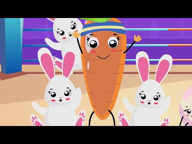 Carrot Man vs Spinach Boy | Healthy Eating song about vegetables