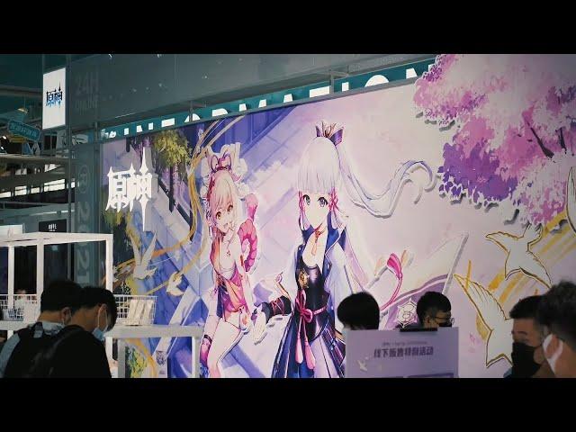 New Genshin Event Show up in Shanghai! Genshin Impact x TapTap ChinaJoy 2021