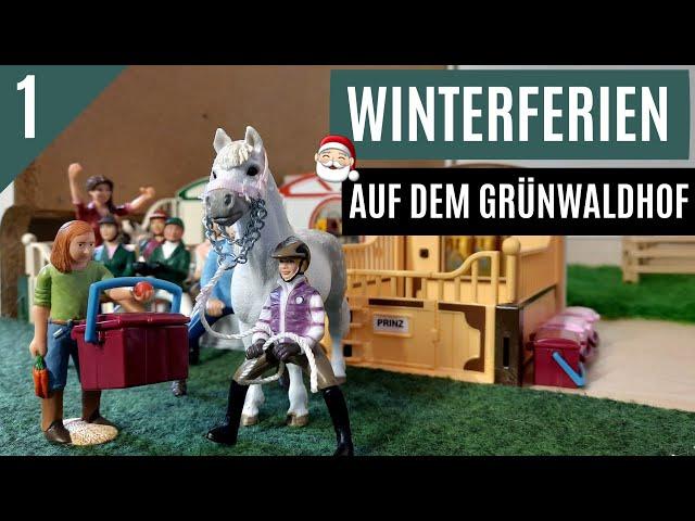 #1 Winterferien auf dem Grünwaldhof ️ | Schleich Serie  4.12.20