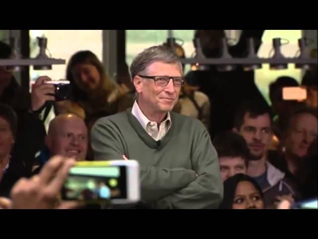 Bill Gates welcomes Satya Nadella Microsoft CEO