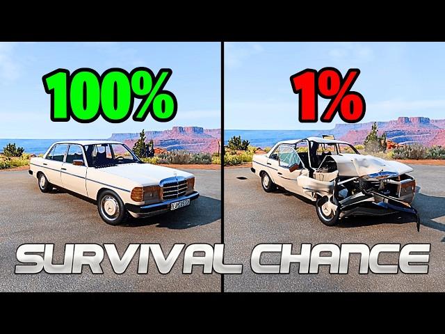 Realistic Survival Chance Crashes #23 | BeamNG.drive