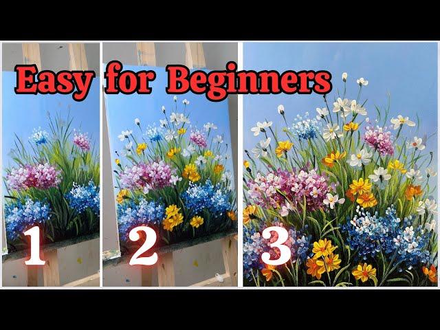 Easy Painting Tutorial / Step-by-Step for Beginners