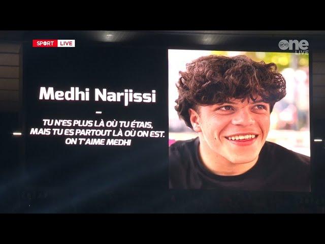 The Stade de France pays tribute to Medhi Narjissi