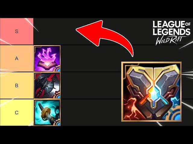 WILD RIFT ITEM TIER LIST Patch 5.3 Season 15 - NEW HEXTECH ITEMS