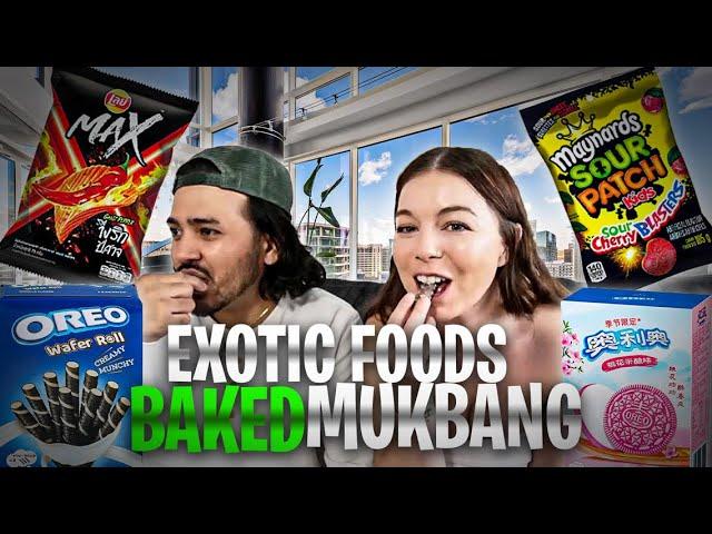 EXOTIC SNACKS BAKED MUKBANG WITH DAYMO