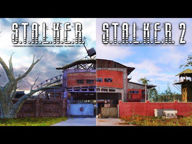 STALKER 2 vs. Original STALKER Trilogy: Locations Comparison