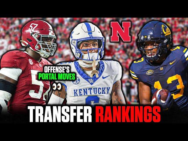 RANKING THE TRANSFERS FOR NEBRASKA’S OFFENSE; HOLGORSEN’S NEW WEAPONS