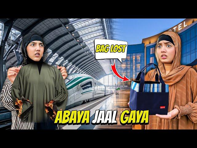 Makkah Mein Abaya Jaal Gaya|Fastest Train Par Jeddah Wapis Gaye|Zainab Ny Bag Guma Dia|Sistrology