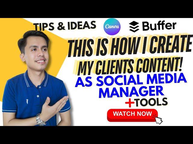 HOW TO CREATE AN ACTUAL CONTENT IN YOUR CLIENTS! AS SOCIAL MEDIA MANAGER (SMM)