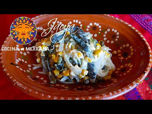 Rajas con Crema y Elote