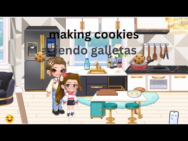 making cookies - haciendo galletas  YOYA TIME