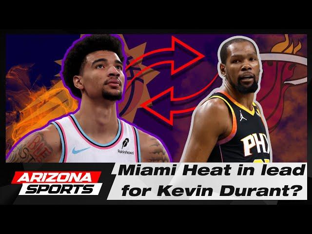 Are the Miami Heat in the lead in trading for Kevin Durant?