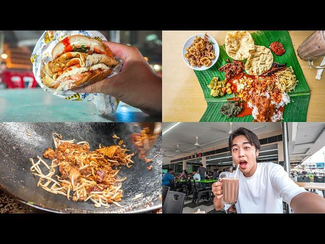 MALAYSIAN FOOD I FLEW 3,000 MILES FOR | Ramly Burger | Char Kuey Teow | Banana Leaf Curry...