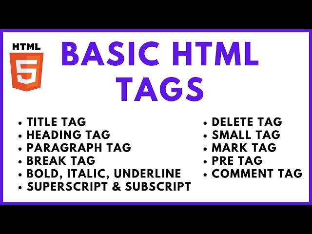 Basic html tags in hindi | basic html tags and attributes | web development course | Prabhat Thakur