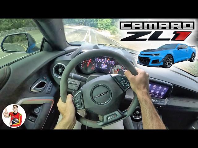 The 2023 Camaro ZL1 10-Speed is Power that Doesn't Punish (POV Drive Review)