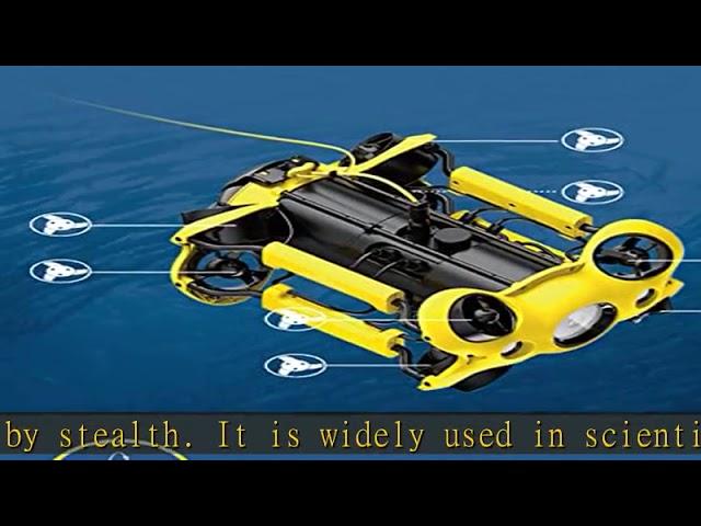 Chasing M2 Professional Underwater Robot, 8 Thruster Vector Layout, 360 Degree Omnidirectional Move