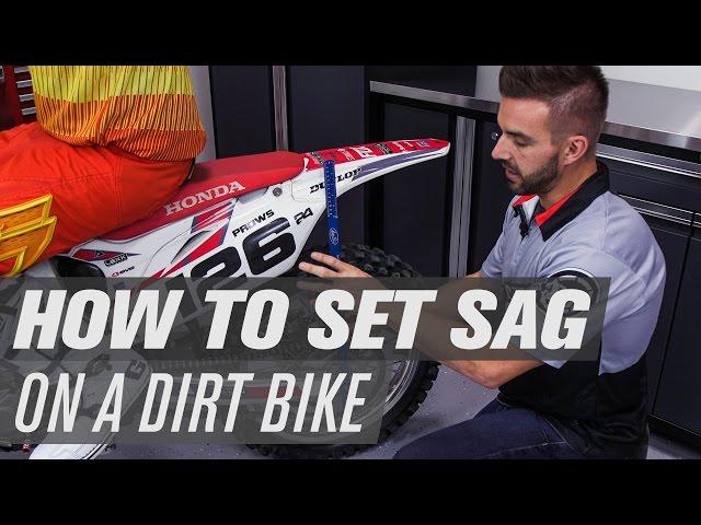 How To Set Sag on a Dirt Bike