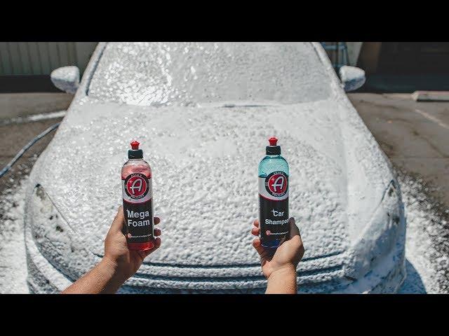 CHEAP VS EXPENSIVE: ADAM'S CAR SHAMPOO VS ADAM'S MEGA FOAM: WHICH ONE ACTUALLY FOAMS BETTER?