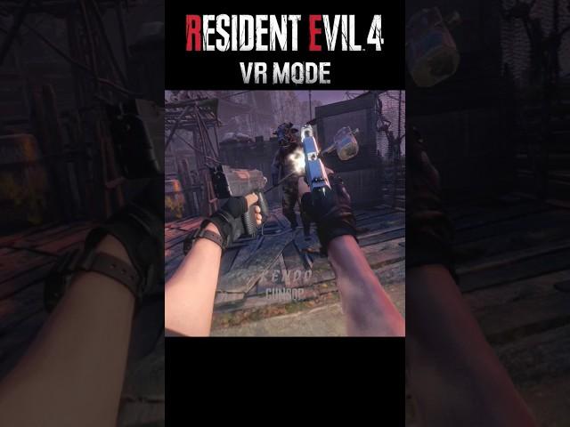 Dual Wielding Red9 + SR-09R + TMP Gun Combo - RESIDENT EVIL 4 REMAKE VR PSVR2