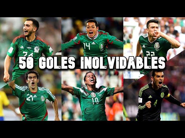 50 Goles Inolvidables de Selección Mexicana