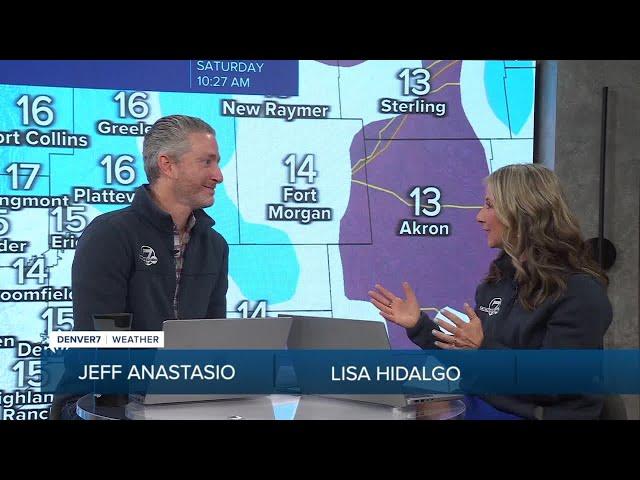 Denver7 chief meteorologist Lisa Hidalgo talks upcoming arctic blast