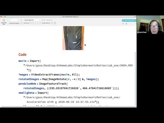 At-Home Physics Labs with Mathematica and Your Phone