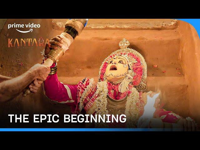 The Classic Beginning of Kantara | Rishab Shetty | Kantara | Prime Video India