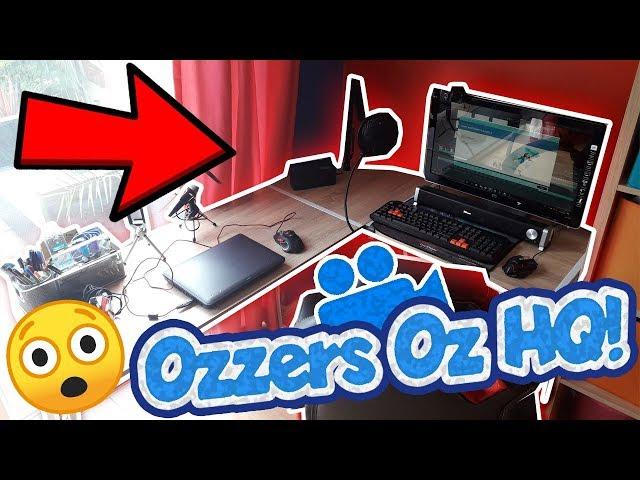 Ozzers Oz HQ! - Desk Tour 2019 [Updated!]