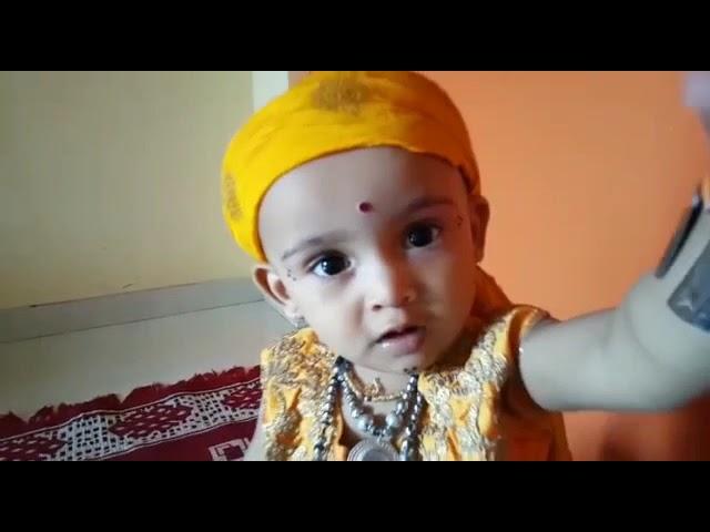 krishn janmashtami photoshoot ideas #krishvi'svlog