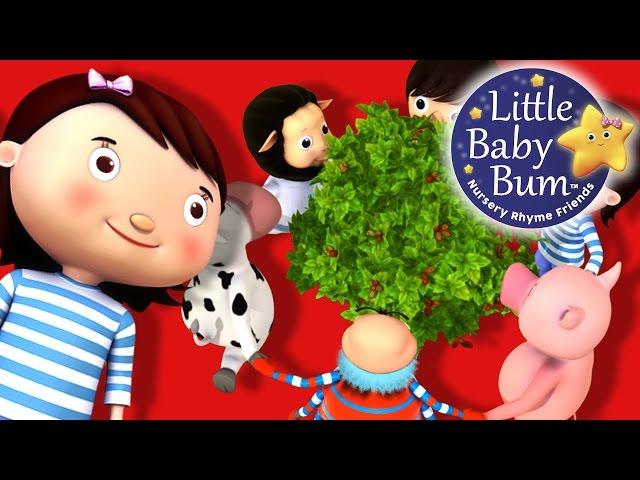 Here We Go Round The Mulberry Bush | Nursery Rhymes for Babies by LittleBabyBum - ABCs and 123s