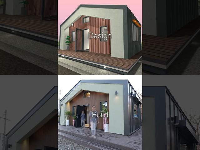 짓고 난 다음에 설계했나? #소형주택 #smallhouse #housedesign