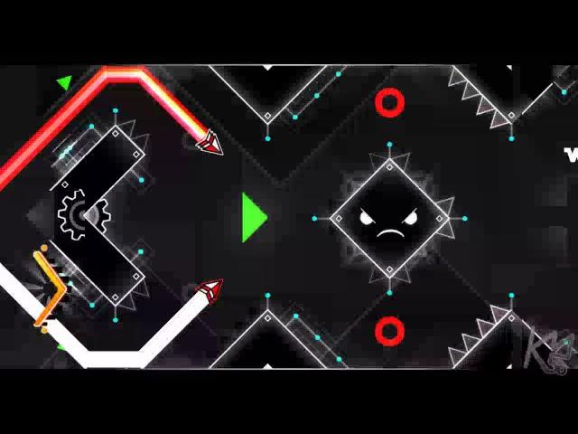 Geometry Dash - Mechanical Showdown by Tongii (Medium Demon) Complete + 3 Coins (Live)