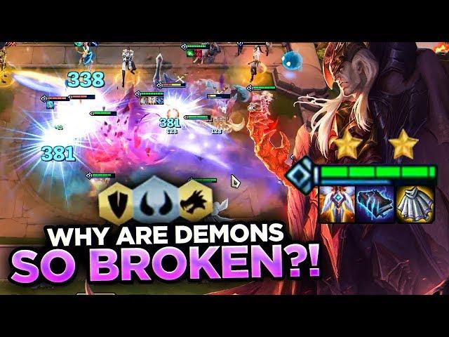 WHY ARE DEMON SHAPESHIFTERS SO BROKEN?! | Teamfight Tactics