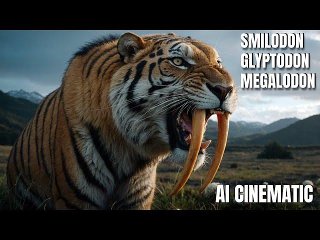 Extinct Animals The Majestic Beasts of the Past (AI CINEMATIC)