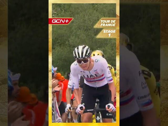 Pogačar & Vingegaard Clash On Opening Stage Of Tour De France! 