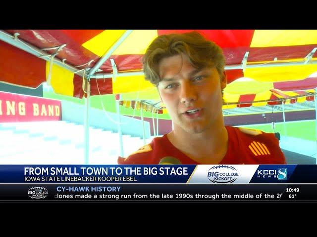 Meet Kooper Ebel, the do-it-all star for Iowa State