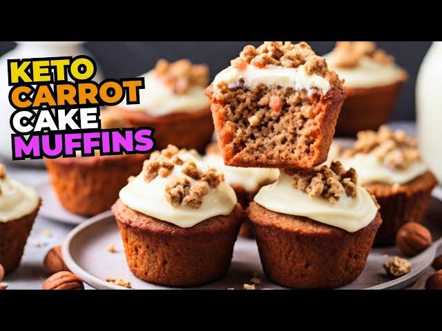 Keto Carrot Cake Muffins | Low-Carb Delight