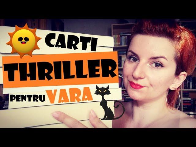 Carti THRILLER pentru vara ️ 20 de recomandari #bookrecommendations #summer #thriller