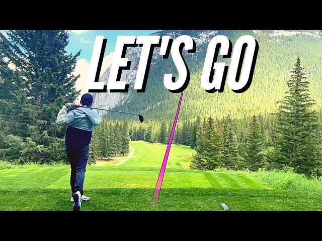 The MOST FAMOUS Golf Course in Canada [FAIRMONT BANFF SPRINGS GOLF COURSE]