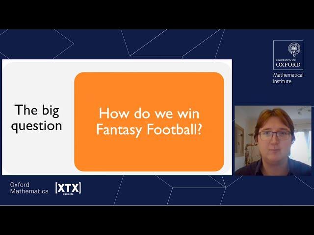 Can maths tell us how to win at Fantasy Football? - Joshua Bull