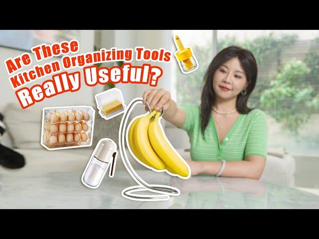 Why is it so popular? Reviewing the best-selling kitchen organizing tools 凭啥这么火？测评销量最高的厨房收纳神器