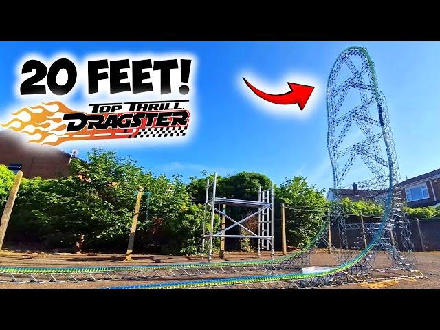 Top Thrill Dragster - 20ft K'NEX Roller Coaster Recreation