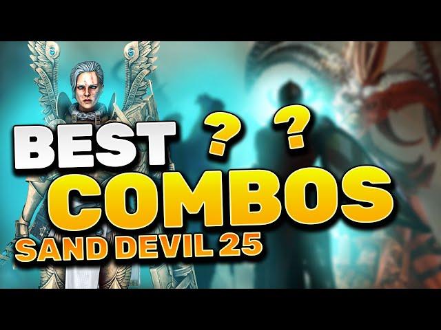 TOP 3 SAND DEVIL 25 DUO COMBOS! (Fast & Slow Versions)