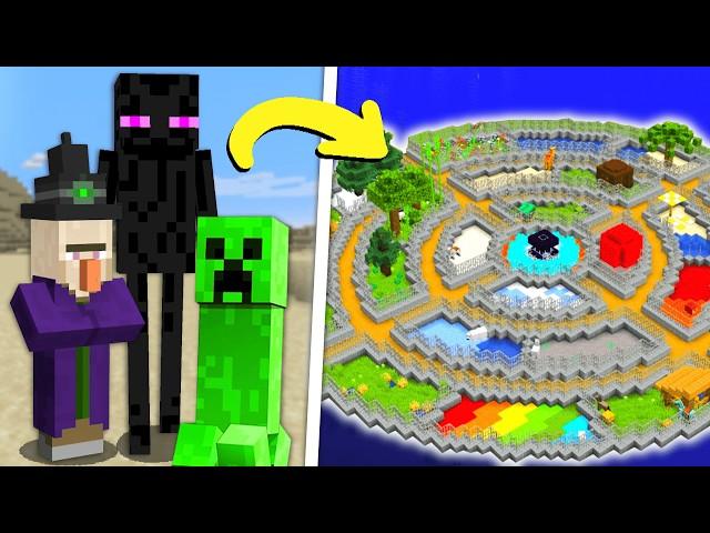 I Build House for Every MONSTER in Minecraft