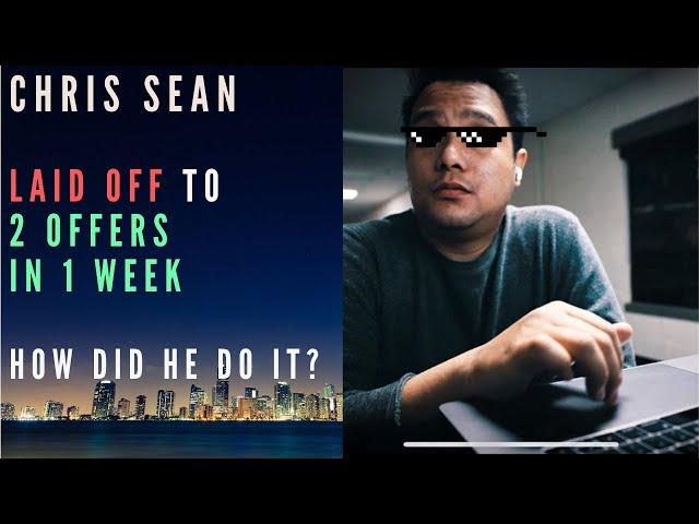 Why Chris Sean is WINNING as a Software Developer // Laid off to 2 job offers in 1 WEEK