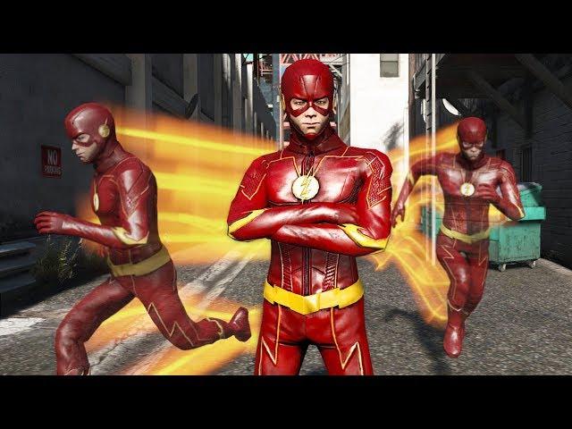 GTA 5 Mods - THE FLASH MOD 2.0 w/ PHASE ABILITY! GTA 5 Flash Mod 2.0 Gameplay! (GTA 5 Mods Gameplay)